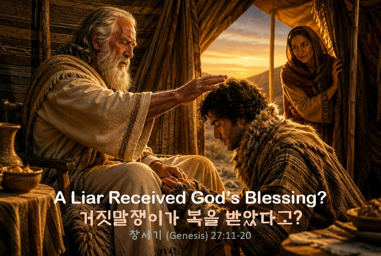 “거짓말쟁이가 복을 받았다고?” | | 2026 년 10 월 11 일 주일설교 | 박창현 목사